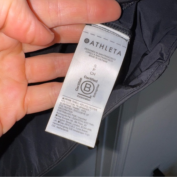 Athleta Black Triumph Hybrid Jacket S - Picture 11 of 12